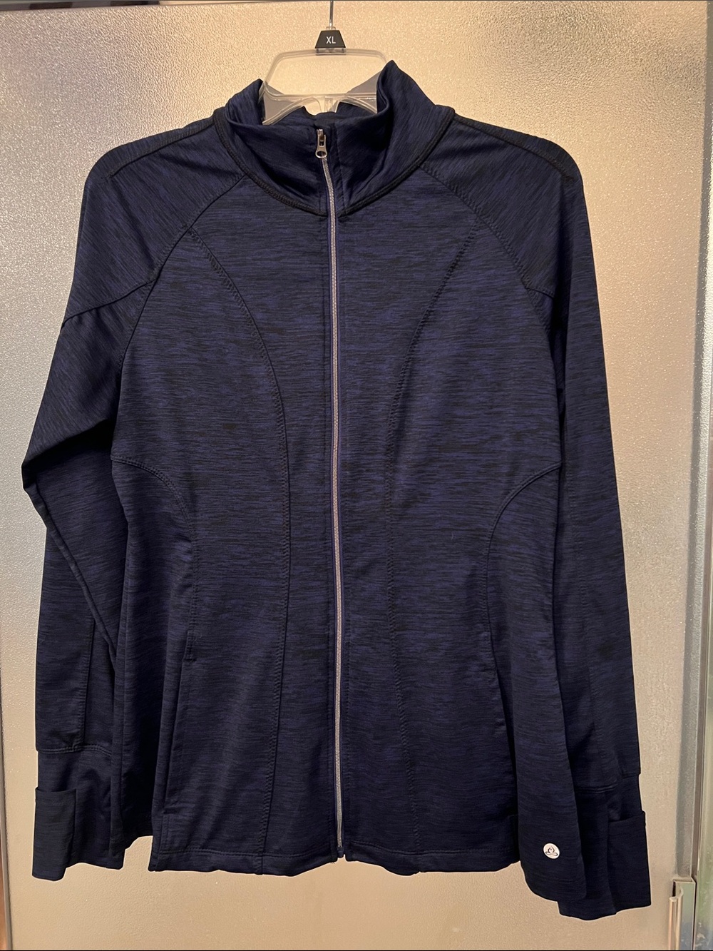 Apana Navy Athletic Jacket Top
